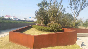 越秀耐候钢挡土墙